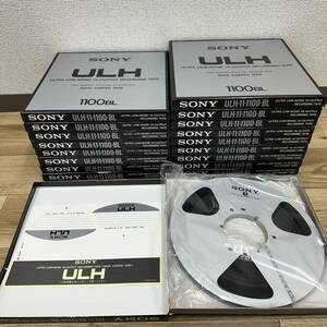 SONY ソニー オープンリールテープ メタルリール ULH-11-1100-BL 18本 まとめ売り