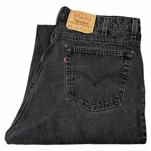 90s USA製 Levi's 560 デニム パンツ W42 L30 ブラック ジーンズ ジーパン Gパン Levis リーバイス ヴィンテージ