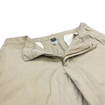 Patagonia ORGANIC COTTON コットン パンツ MEN’S 35 ベージュ ダック ワーク パンツ ストレート チノパンツ パタゴニア 2009年製 56825_画像5