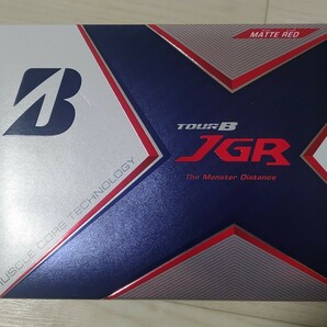 マッドレッド 2021年モデル TOUR B JGR  日本正規品 1ダース １２個 BRIDGESTONE ブリヂストン ゴルフボールの画像1