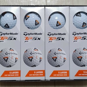 ３６個 ３ダース ホワイト 2022年発売 ＴＰ５Ｘ ＰＩＸ ティーピーファイブ ピックス ＴＡＹＬＯＲＭＡＤＥ テーラーメイド ゴルフボールの画像2