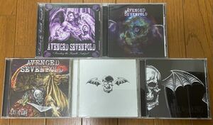 【アルバム5枚セット】Avenged Sevenfold, アヴェンジド・セヴンフォールド,A7X／Sounding the Seventh Trumpet, City of Evil, The Stage