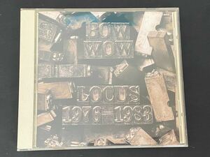 【ベスト】BOWWOW, バウワウ,VOWWOW／LOCUS 1976-1983 BOW WOW BEST SELECTION