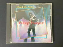 【輸入盤】Deep Purple,ディープパープル／Dead Or Alive（Live In California 1987）_画像1