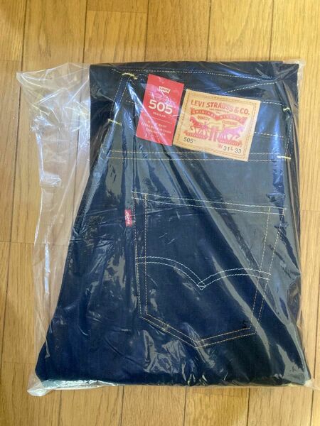 新品　リーバイス　ジーンズ 505T レギュラーストレート メンズ PREMIUM INDIGO RINSE W31 / L33