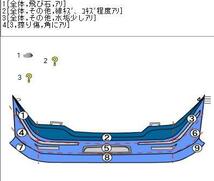 セレナ DAA-GFNC27 Fバンパー　フロントバンパー ハイウェイスター Vセレクション 4WD 8人 G41 62022-5TF0H 62022-5TG0D_画像10