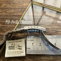 8mm/16mm コンビ　時計ベルト　時計バンド　金属　中古品_画像5