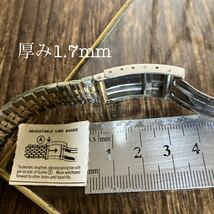 20mm 金色　14KGF SEIKO XJA43TL 時計ベルト　時計バンド　ヴィンテージ　中古品_画像6
