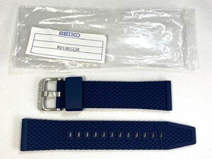 R045012J0 SEIKO Seiko 5 22mm original silicon Raver band dark blue SRPE81K1/4R36-08N0 for cat pohs free shipping 