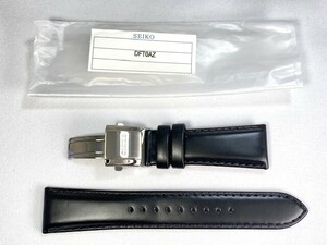 DFT0AZ SEIKO Spirit 22mm original leather belt buckle attaching black SBFV005/7B22-0AL0 other for cat pohs free shipping 