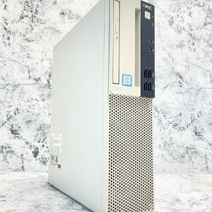 T3672 NEC Mate MKL36L-3 Core i3-8100 3.60GHz メモリー4GB HDD500GB Windows11 デスクトップPCの画像1