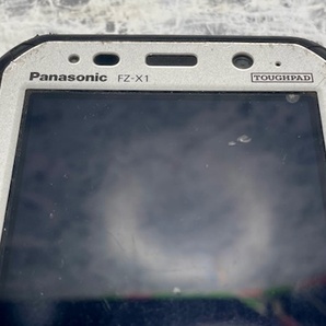 T3754 Panasonic TOUGHPAD FZ-X1 タブレット 4台セット 充電スタンド FZ-VEBX121 充電アダプター付き 初期化済み 防塵 防水の画像9