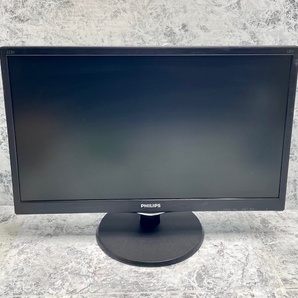 T3803 PHILIPS 223V5L 223V5LHSB/11 21.5インチ ワイド液晶ディスプレイ フルHD/HDMI 2021年製の画像3