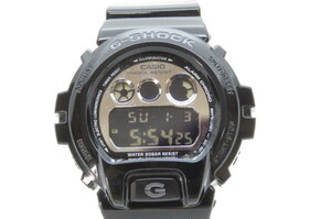 1円～【動作品】CASIO カシオ　G-SHOCK　ジーショック　DW-6900NB　デジタル　メンズ腕時計　ブラック　3-8-8
