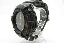 1円～【動作品】CASIO カシオ　G-SHOCK ジーショック　 GAUSSMAN ガウスマン AW-571BM-1T デジアナ/アナデジ腕時計　ブラック　4-1-9_画像2