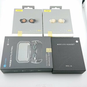 2821# 【不良品4個セット】A1/SUTOMO/Jabra ワイヤレスイヤホン G02-tws ELITE 85t ゴールドベージュ コッパ―ブラック 【0322】