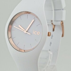 2940# アイスウォッチ/ICEWATCH 腕時計 ICE glam ICE.GL.WRG.U.S.14 クォーツ 10気圧防水 レディース ホワイト ローズゴールド