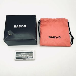 3117♭ CASIO カシオ BABY-G ベビージー Floral Dial Series BGA-150FL-7AJF 腕時計 クオーツ アナデジ レディース ホワイト【0122】の画像7