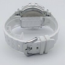 3280♭ CASIO カシオ BABY-G ベビージー Floral Dial Series BGA-150FL-7AJF 腕時計 クオーツ アナデジ レディース ホワイト【0311】_画像5