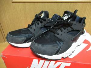 S7 ナイキ NIKE AIR HUARACHE エアハラチ 黒 24cm レディーススニーカー