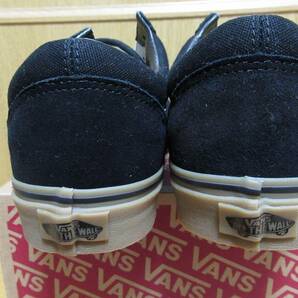 ★636 VANS バンズ 新品オールドスクール スニーカー US9 27cm 黒 OLD SKOOLの画像3