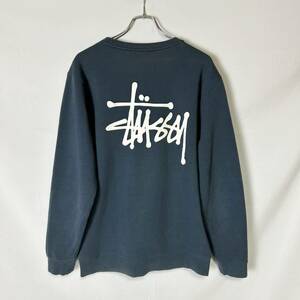 Классическая популярная перепечатка подлинная Stussy Basic Stussy Crew Stock Logo Logo Big Logo Basic Crew Shece Sweat Trainer l