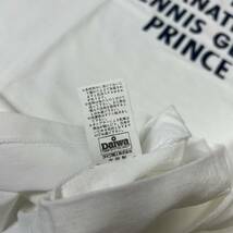 90s デッドストック品 正規品 prince tennis wear 1998 プリンス テニスウェア Tシャツ シングルステッチ ヴィンテージ 白 M_画像9