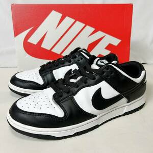 22年製 正規品 NIKE DUNK LOW RETRO PANDA DD1391-100 ナイキ ダンク ロー レトロ パンダ ローカットスニーカー 白黒 27cm