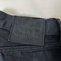 トルコ製 正規品 Levi's 00501-1918 リーバイス 501 コーティング加工 ブラックデニムパンツ W32 L32_画像4