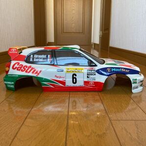 【絶版・希少】 タミヤ 1/10電動RC トヨタ カローラ WRC ボディの画像8
