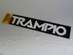 【大きめ】 TRAMPIO ステッカー 当時物 です(切り文字/355×61ｍｍ) トランピオ