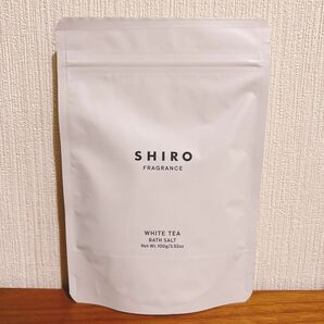 即日発送★SHIRO WHITE TEA シロホワイトティーバスソルト