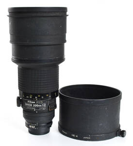 ニコン Aiニッコール ED 200mm F2S (IF)　カビ多いジャンク品