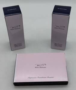 W* new goods white Diamante 3 point Sera mve-ru30g× 2 ps foundation *