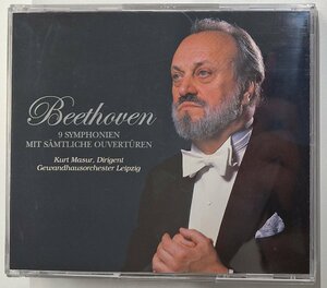 中古 マズア / ベートーヴェン:交響曲・序曲全集 6CDBOX U26