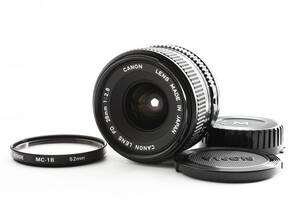 ★美品★キャノン Canon NEW FD 28mm F2.8 L500 #479