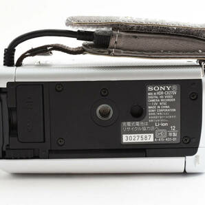 ★美品★ソニー SONY HDR-CX270V ホワイト L763 #486の画像9