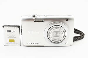 ★極上品★ニコン COOLPIX A100 シルバー コンパクトデジタルカメラ★ L698 #503