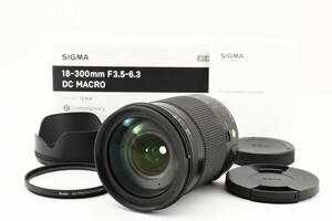 ★極上品★シグマ SIGMA 18-300m F3.5-6.3 DC MACRO キャノン用 L3300 #546