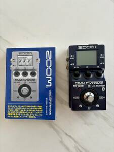  ZOOM MULTI STOMP with Bluetooth MS-100BT & MULTI STOMP BOOK