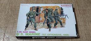 【箱はたたんで発送】ドラゴン DRAGON 1/35 アメリカ海兵隊 3305 TET OFFENSIVE 1968 テト攻勢