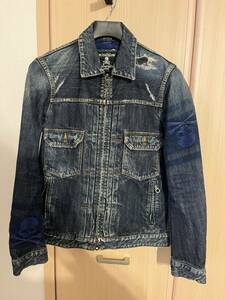 mastermind тормозные колодки ma Индия 2nd модель Denim жакет Denim JKT S MASTERMIND levis очень редкий 