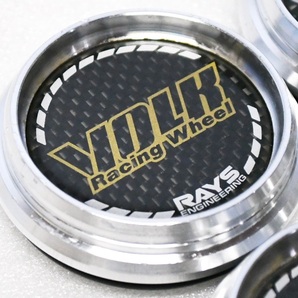 希少 絶版品 レイズ RAYS ボルクレーシング GT ロー LO タイプ2 センターキャップ 4個セット TE37 CE28N RE30の画像6