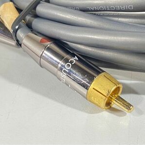 e8507 外観良好 ACOUSTIC RESEARCH アコースティックリサーチ RCAケーブル PRO SERIES DIRECTIONAL BALANCED LINE AUDIO CABLE 3.6mの画像3