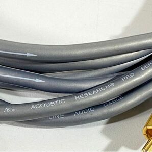 e8507 外観良好 ACOUSTIC RESEARCH アコースティックリサーチ RCAケーブル PRO SERIES DIRECTIONAL BALANCED LINE AUDIO CABLE 3.6mの画像4