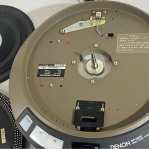 n7090-1 完動品 外観良好 DENON デノン デンオン DP-3000 ターンテーブル 輸送ネジ/取扱説明書付の画像9