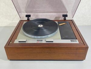 n7538-1 THORENS Thorens TD125 TD-125 belt Drive record player 50/60Hz change possibility rubber belt /SME Short arm correspondence base attaching 