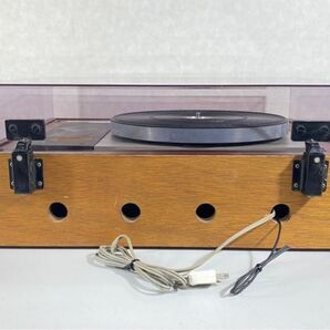 n7538-1 THORENS トーレンス TD125 TD-125 ベルトドライブ レコードプレーヤー 50/60Hz切替可能 ゴムベルト/SMEショートアーム対応ベース付の画像9