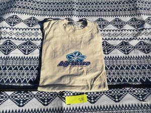 Tシャツ 半袖　big-wave ハイビスカス