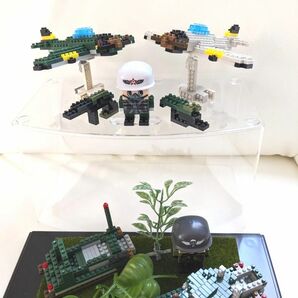 プチブロック　自衛隊シリーズ　アーミー＆空軍　ブロック完成品